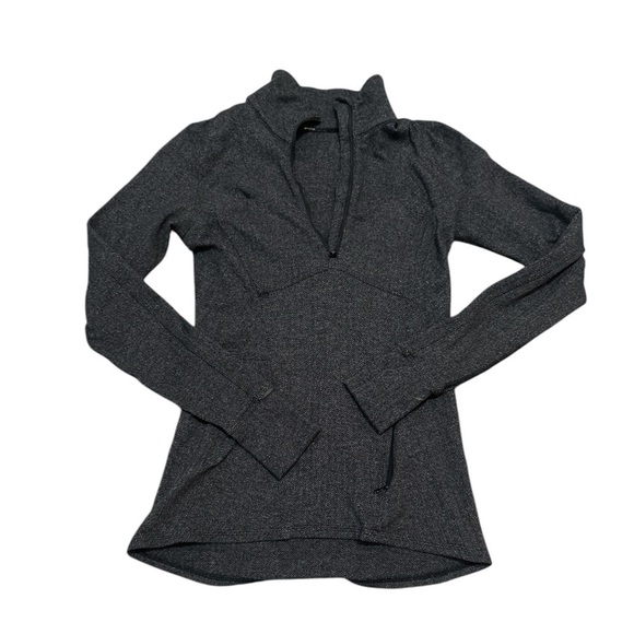 Lululemon Think Fast Pullover Quarter Zip Yoga Running Rulu Jacket - Picture 8 of 11